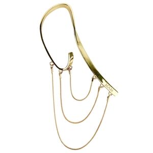 NWT MAM gold tone earcuff